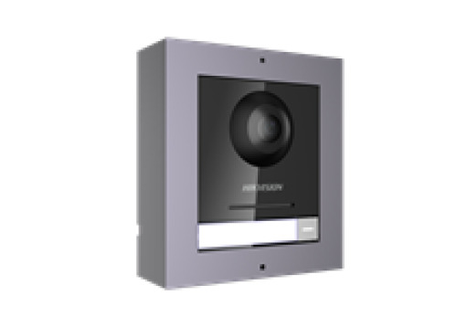 HIKVISION BASIC DS-KD8003-IME1/SURFA Kit de módulo principal de videoportero IP modulable de exterior de 1 pulsador de llamada.
