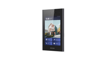 Comprar DS-KD9403-E6 Videoportero IP Android 8" de exterior con Reconocimiento Facial y tarjetas Mifare