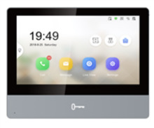 HIKVISION BASIC DS-KH8350-WTE1/EU Consola de Interior IP con pantalla táctil de 7" para videoporteros IP. WiFi. Premio de diseño