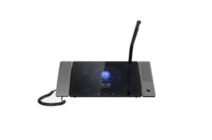 Comprar DS-KM9503 Consola máster de recepción con pantalla táctil de 10" para la gestión de sistemas de intercomunicación Hikvision, 12Vcc, POE.