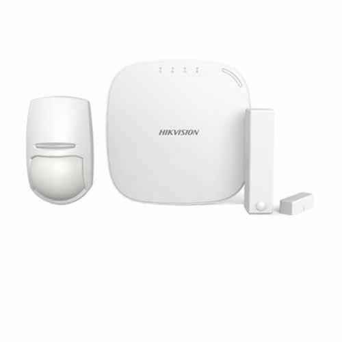HIKVISION BASIC DS-PWA32-NG Kit central AXHUB LAN/WIFI/GPRS. Contiene detector PIR bidireccional vía radio anti mascotas y conta