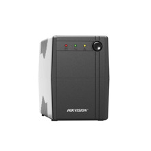 HIKVISION BASIC DS-UPS1000 SAI 1000VA / 600W. 1x Bateria 12V/9Ah incl. Protec. eléctricas. 2x Salida Schuko. Backup 60min/60W -