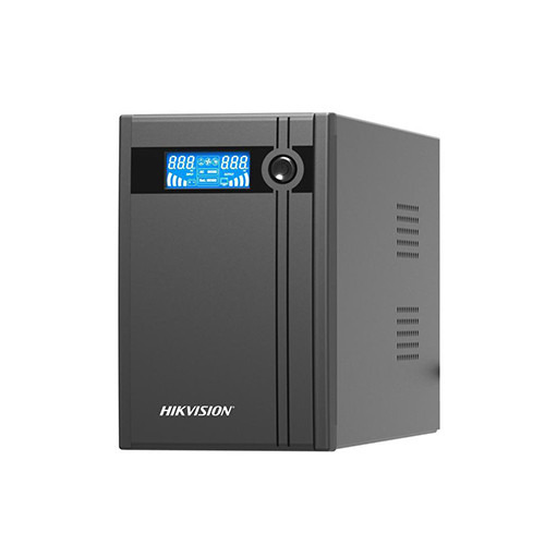 HIKVISION BASIC DS-UPS2000 SAI 2000VA / 1200W. 2x Bateria 12V/9Ah incl. Protec. eléctricas. 4x Salida Schuko. Backup 70min/100W