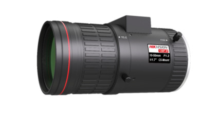 Comprar HV1050D-12MPIR Óptica varifocal Megapíxel 12Mpx de 10-50mm, auto iris DC, IR, rosca CS, formato 1/1.7" a 1/2"