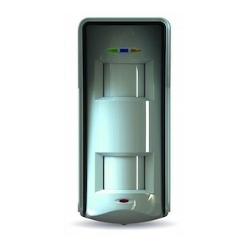 HIKVISION BASIC XDL12TT-WE Detector doble tecnología vía radio bidireccional para exterior, cobertura 12 m/ 90º con antienmascar