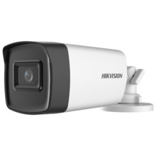 Hikvision - Cámara Bullet 4en1 Gama Value - Resolución 5 Megapíxel (2560x1944) - Lente 3.6 mm - IR Alcance 80 m - Impermeable IP