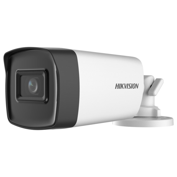 Hikvision - Cámara Bullet 4en1 Gama Value - Resolución 5 Megapíxel (2560x1944) - Lente 6 mm - IR Alcance 80 m - Impermeable IP67