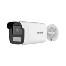 Hikvision - Cámara Bullet IP gama Value - Resolución 6 Megapíxel (3200x1800) - Lente 4 mm | Micrófono integrado - Luz híbrida al