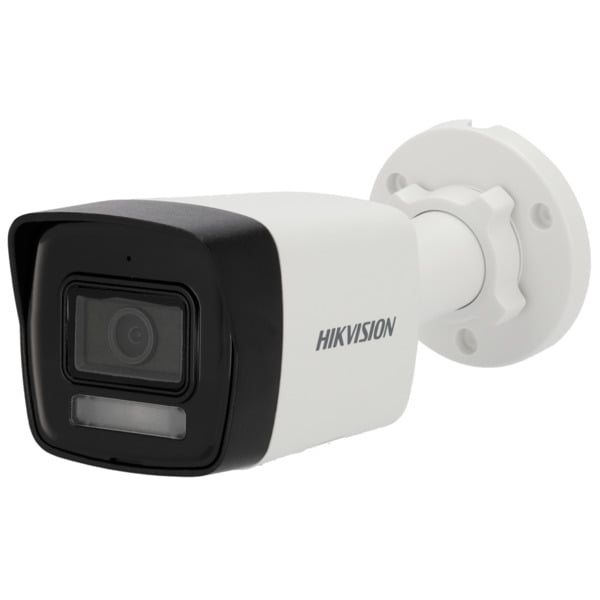 Hikvision - Cámara Bullet IP gama Value - Resolución 8 Megapíxel (3840X2160) - Lente 2.8 mm  - Luz hibrida alcance 30 m | Micróf