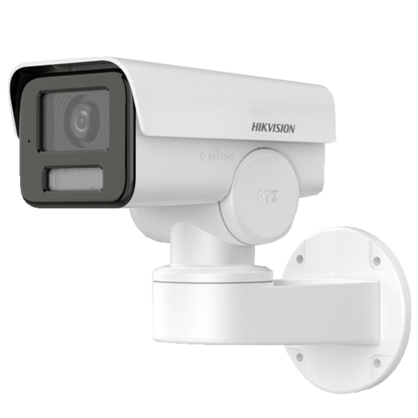 Hikvision - Cámara Bullet PT IP gama Value - Resolución 2 Megapíxel (1920x1080) - Lente 2.8 mm  | Micrófono integrado | MicroSD