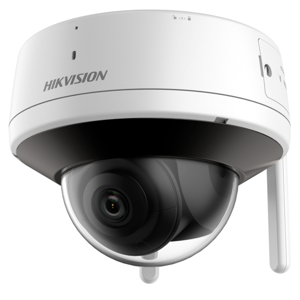 Hikvision - Cámara Domo IP gama Wi-Fi - Resolución 2 Megapíxel (1920x1080) - Lente 2.8 mm | Wi-Fi IEEE802.11b/g/n - IR alcance 3