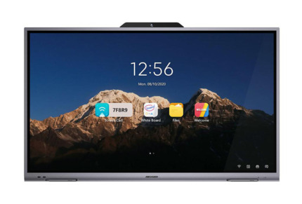 Comprar HIKVISION DISPLAY DS-D5B86RB/B Pantalla interactiva 4K 86" Videoconferencia cámara 8MP 6xMIC 2xAltavoces. Diseño UltraSlim Perfil Aluminio Duplicación inalámbrica de pantalla Hikvision