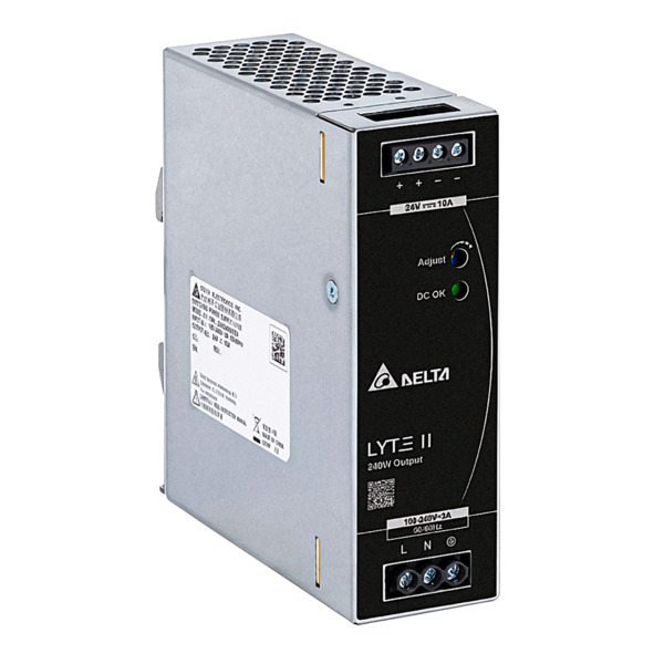 HIKVISION DRL-48V240W1EN Fuente de alimentación conmutada - Salida DC 48 V / 5 A / 240 W - Montaje en carril DIN