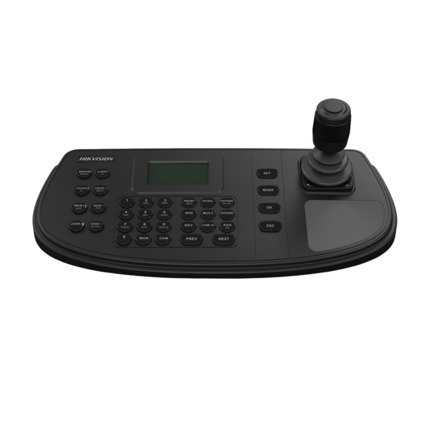 Comprar HIKVISION DS-1200KI(B) Teclado IP Hikvision - Doble interfaz: directo o red - Pantalla LCD 128x64  - Red por IP con conector RJ45 - Joystick 4 axis