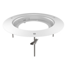 HIKVISION DS-1241ZJ Soporte de techo - Apto para domo - Apto para uso en exterior - Color blanco - Aleación de aluminio