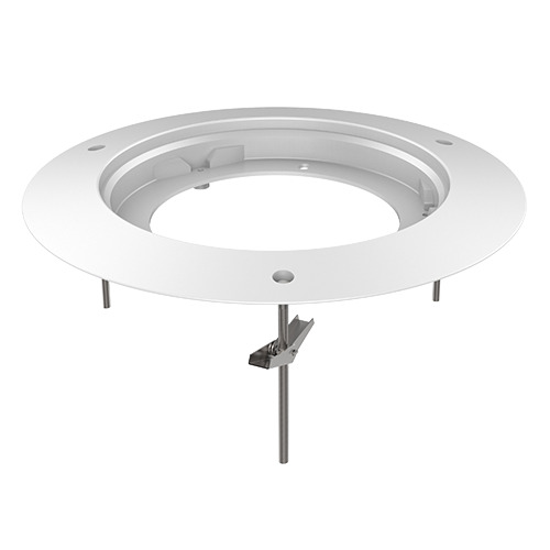 HIKVISION DS-1241ZJ Soporte de techo - Apto para domo - Apto para uso en exterior - Color blanco - Aleación de aluminio