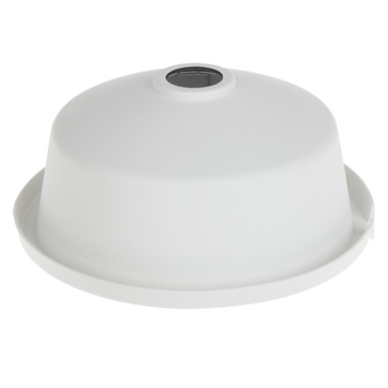 Comprar HIKVISION DS-1253ZJ-M Carcasa protectora - Composición de polipropileno + fibra - Apto para uso exterior | 76 (Al) x 191.1 (Ø) mm - Instalación junto a la cámara - Evita la luz solar mejorando la imagen - Reduce la posibilidad de congelación