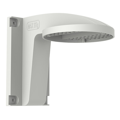 HIKVISION DS-1258ZJ-L Soporte de pared - Para cámaras domo - 183 mm (Al) x 136 (An) x 213 (Fo) - Carga máxima 2 Kg - ABS+PC / Co