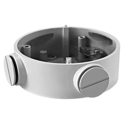 Comprar HIKVISION DS-1260ZJ-AC Caja de conexiones - Para cámaras bullet - Apto para uso exterior - Instalación en techo o pared - Color blanco - Pasador de cables