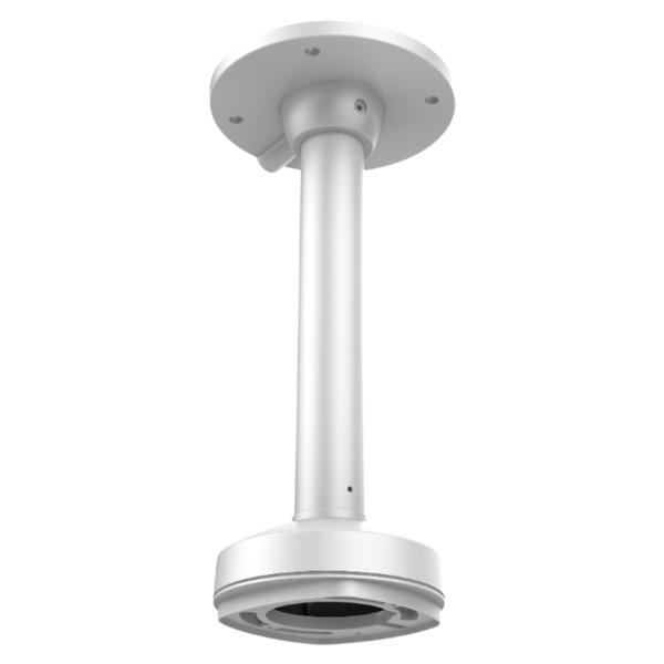 HIKVISION DS-1271ZJ-120 Soporte techo - Altura 573 mm x 150 (Ø) mm - Apto para uso en exterior - Color blanco - Fabricado en alu