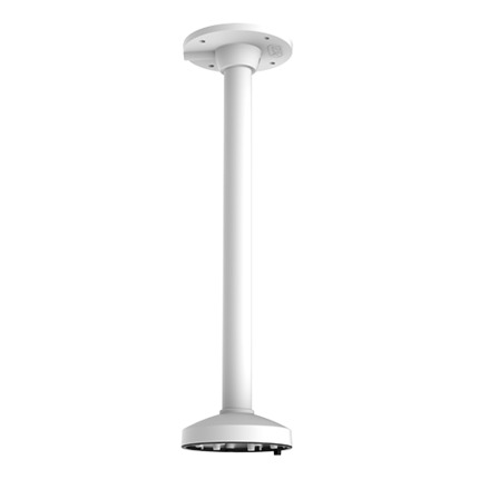 Comprar HIKVISION DS-1271ZJ-140 Soporte techo - Altura 565 mm x 150 (Ø) mm - Apto para uso en exterior - Color blanco - Fabricado en aluminio - Pasador de cables