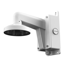 HIKVISION DS-1273ZJ-130B Soporte de pared - Apto para domo - Apto para uso en exterior - Color blanco - Pasador de cables