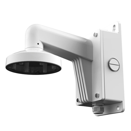 Comprar HIKVISION DS-1273ZJ-130B-TRL Soporte de pared - Caja de conexiones - Apto para domo - Apto para uso en exterior - Color blanco | 158 (Al) x 120 (An) x 155 () mm - Pasador de cables