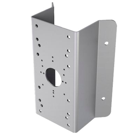 Comprar HIKVISION DS-1276ZJ-P-Y Soporte para esquina - Apto para uso en interior/exterior - Acero inoxidable, con capa protectora - Superficie para cámaras: 180 (An) mm x 250 (Al)  - Pasador de cables - Color blanco