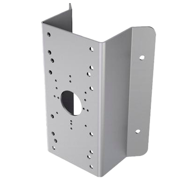 HIKVISION DS-1276ZJ-P-Y Soporte para esquina - Apto para uso en interior/exterior - Acero inoxidable, con capa protectora - Supe