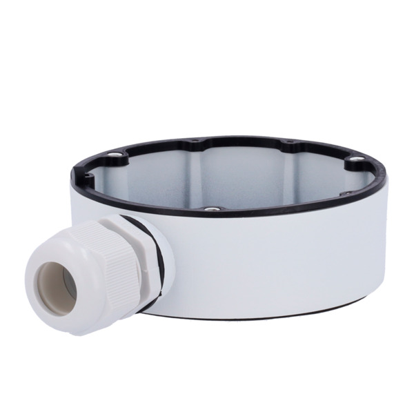 HIKVISION DS-1280ZJ-DM18 Caja de conexiones - Para cámaras domo - Apto para uso exterior - Instalación en techo o pared - Color