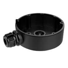 HIKVISION DS-1280ZJ-DM18(Black) Caja de conexiones - Para cámaras domo - Apto para uso exterior - Instalación en techo o pared -