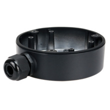 HIKVISION DS-1280ZJ-DM21-BLACK Caja de conexiones - Para cámaras domo - Apto para uso exterior - Instalación en techo o pared -