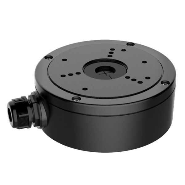 HIKVISION DS-1280ZJ-S-BLACK Caja de conexiones - Para cámaras domo o bullet - Apto para uso exterior - Instalación en techo o pa