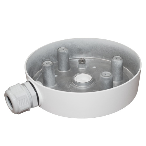 HIKVISION DS-1280ZJ-SD11 Caja de conexiones - Para cámaras domo - Apto para uso exterior - Instalación en techo o pared - Pasado