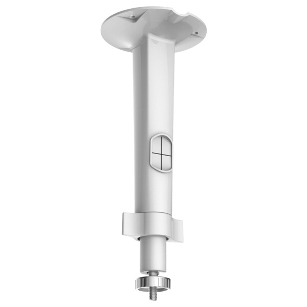 HIKVISION DS-1299ZJ Soporte techo - Altura 198 mm - Apto para uso en exterior - Aleación de aluminio - Pasador de cables - Color