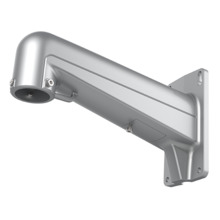 HIKVISION DS-1602ZJ-P Soporte de pared - Apto para PTZ - Apto para fijación en poste - Color gris - Material endurecido con trat