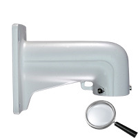 HIKVISION DS-1602ZJ Soporte de pared - Para cámaras domo - Apto para uso en exterior - Color blanco | 182 (Al) x 97 (An) x 305 ( (4)