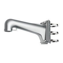 HIKVISION DS-1603ZJ-Pole-P Soporte de poste para domos  - Diámetro ajustable 67~127 mm - Aleación de aluminio y acero inoxidable