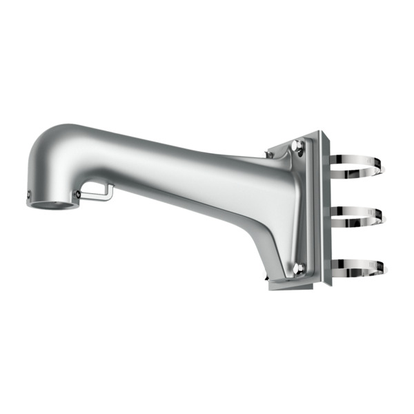 HIKVISION DS-1603ZJ-Pole-P Soporte de poste para domos - Diámetro ajustable 67~127 mm - Aleación de aluminio y acero inoxidable