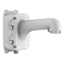 HIKVISION DS-1604ZJ-BOX Soporte de pared - Caja de conexiones - Apto para uso en exterior - Color blanco - Pasador de cables