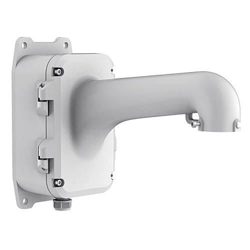 HIKVISION DS-1604ZJ-BOX Soporte de pared - Caja de conexiones - Apto para uso en exterior - Color blanco - Pasador de cables