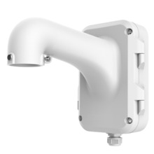 HIKVISION DS-1604ZJ Soporte de pared - Caja de conexiones - Apto para uso en exterior - Color blanco - Pasador de cables