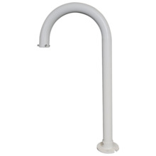 HIKVISION DS-1619ZJ Soporte cornisa para domos motorizadas - Apto para uso exterior - Instalación en suelo - Color blanco - Pasa