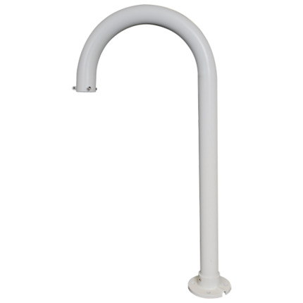 Comprar HIKVISION DS-1619ZJ Soporte cornisa para domos motorizadas - Apto para uso exterior - Instalación en suelo - Color blanco - Pasador de cables
