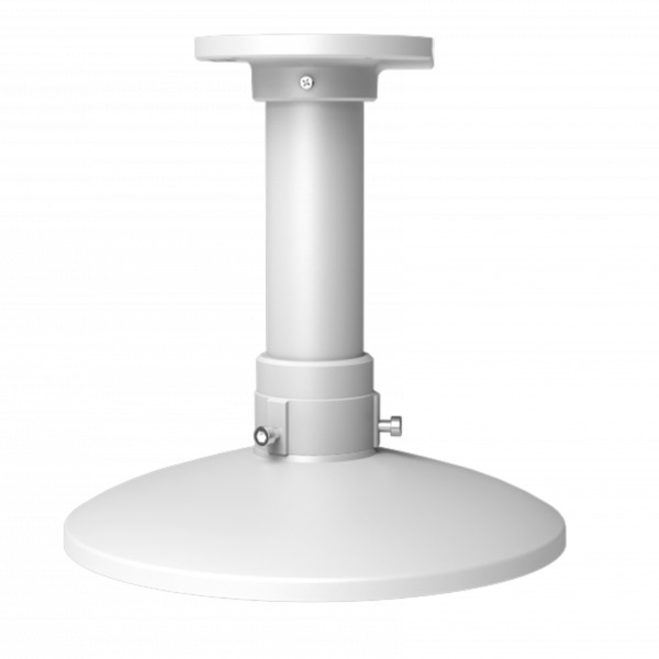 HIKVISION DS-1661ZJ-6D Soporte de techo - Para cámaras domo - Apto para uso en exterior - Color blanco - Compatible con Hiwatch