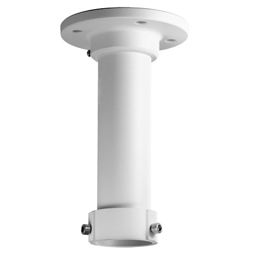 HIKVISION DS-1661ZJ Soporte de techo - Para cámaras domo - Apto para uso en exterior - Color blanco | 200 (Al) x 116 (Ø) mm - Co