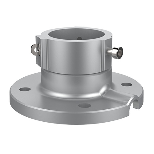 HIKVISION DS-1663ZJ-P Soporte de techo - Apto para PTZ - Apto para fijación en poste - Color gris - Fácil instalación - 57 mm (A