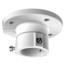 HIKVISION DS-1663ZJ Soporte de techo - Para cámaras domo - Apto para uso en exterior - Color blanco - Compatible con Hiwatch Hik