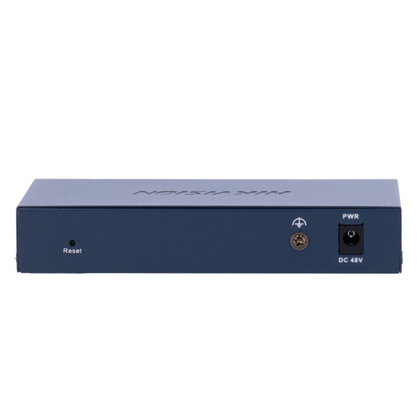 HIKVISION DS-3E1106HP-EI Hikvision HiPoE Switch Gestionable - 4 puertos PoE 802.3af/at + 2 Uplink RJ45 - 4 RJ45 10/100Mbps + 2 R (5)
