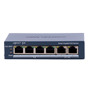 HIKVISION DS-3E1506P-EI Hikvision Gigabit PoE Switch Gestionable - 4 puertos PoE 802.3af/at + 2 Uplink RJ45 - 4 RJ45 10/100/1000 (2)